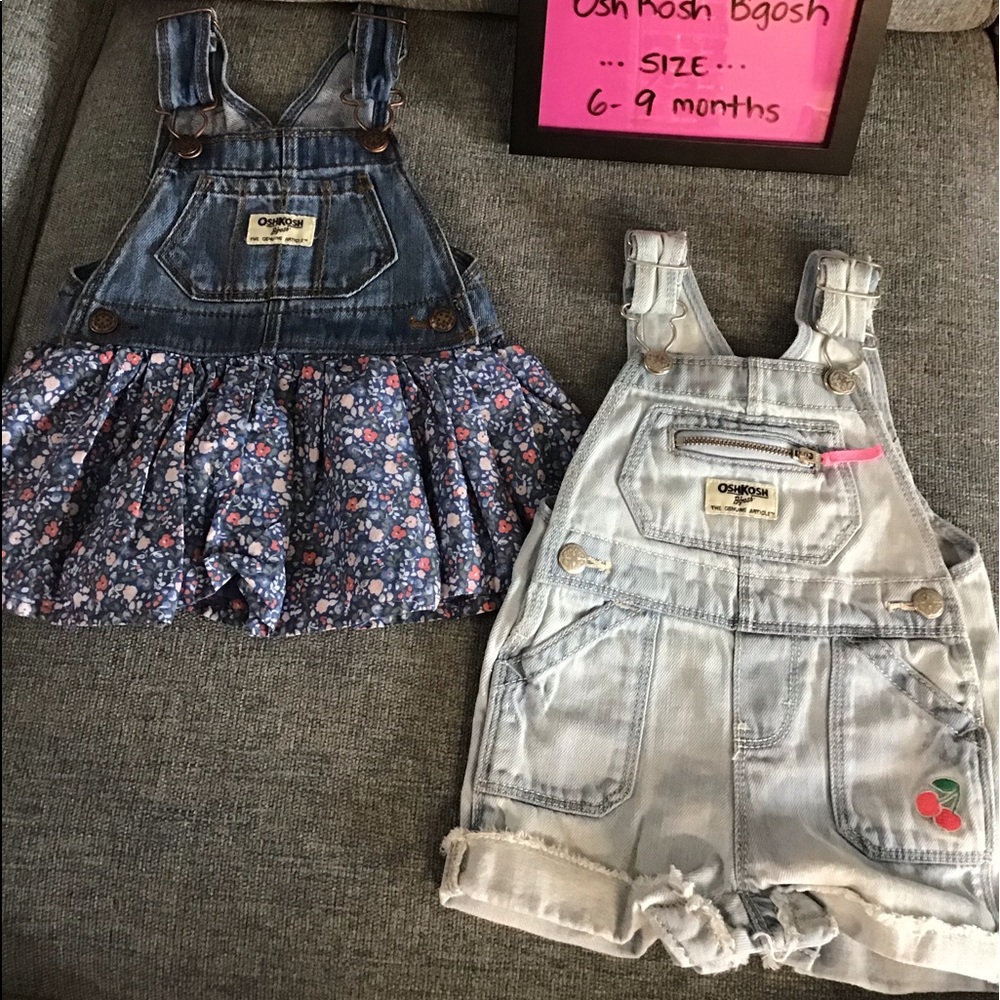 Set of two overalls